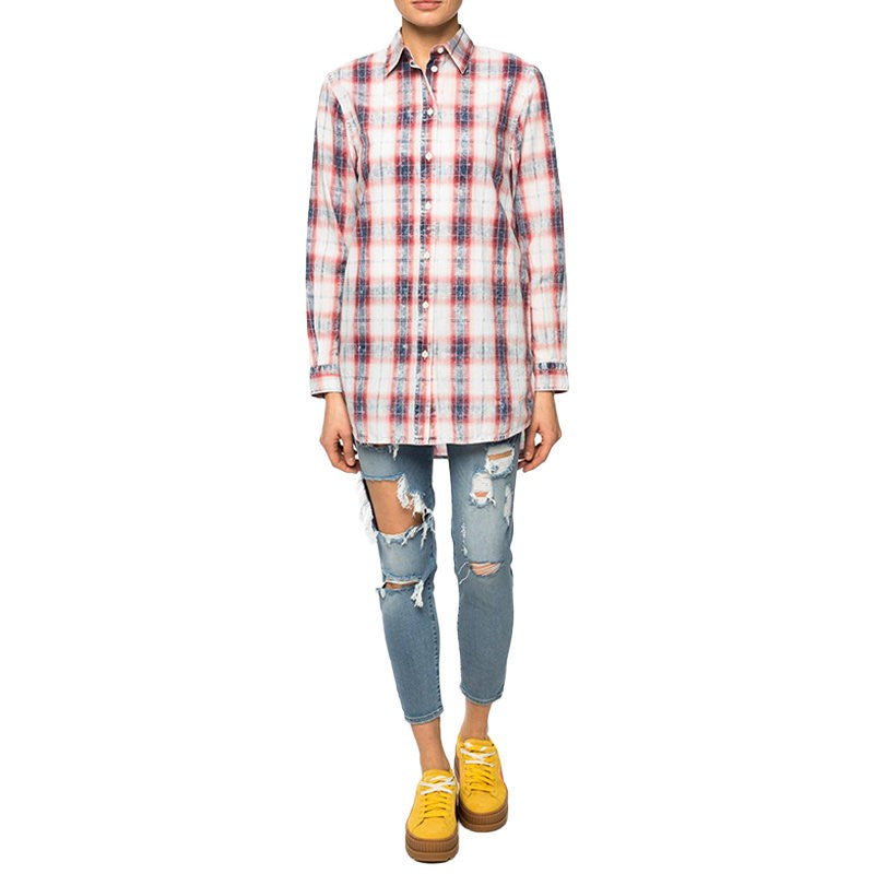 DIESEL FAYZA 084NU EVO Womens Denim Jeans Distressed Lyocell Casual Narrow Pants