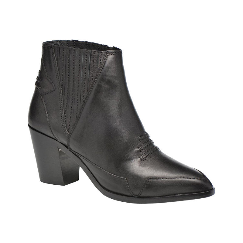 DIESEL D STELA MA Womens Ankle Boots Genuine Leather Casual Ladies Black Shoes