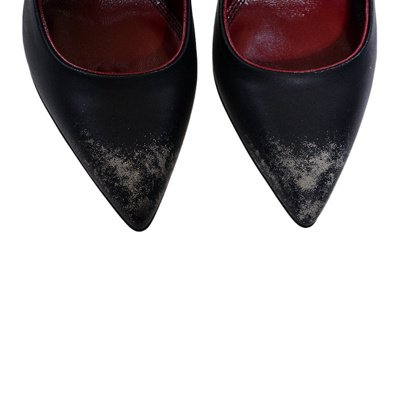 DIESEL D SLANTY HP Womens High Heels Occasion Party Pointed Toe Pump Smart Heels