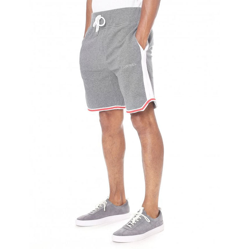 DIESEL UMLB PAN Mens Fleece Shorts Gym Running Jogging Bottoms Bermuda Shorts