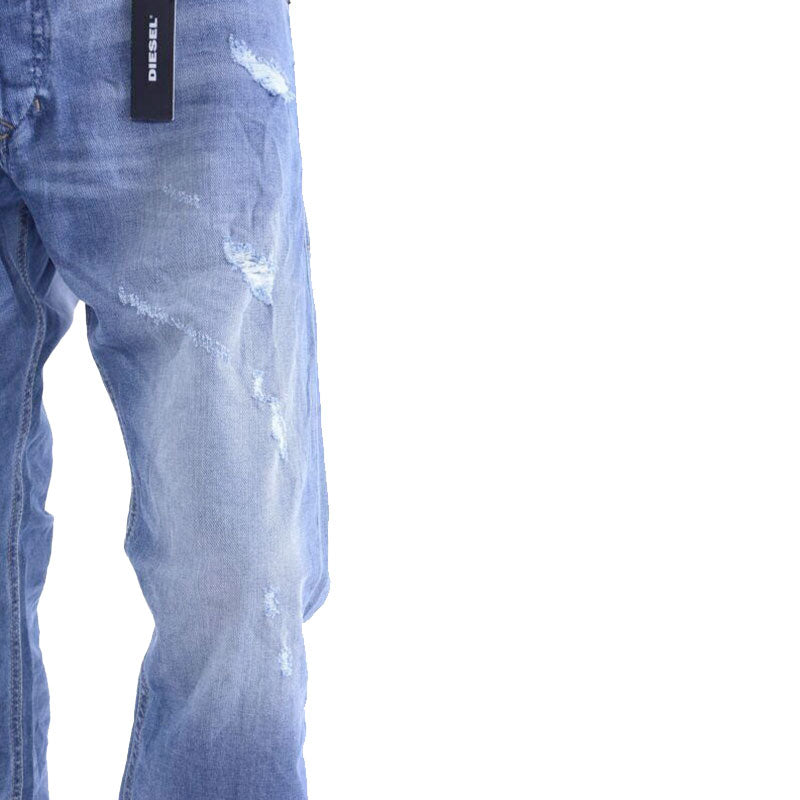 DIESEL TEPPHAR 084LR Mens Denim Jeans D.N.A Stretch Slim Fit Carrot Diesel Pants