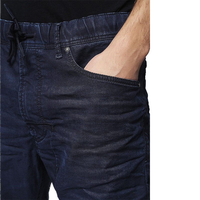 DIESEL NARROT NE 0681S Mens Denim Sweat Jogg Jeans Stretch Regular Fit Carrot