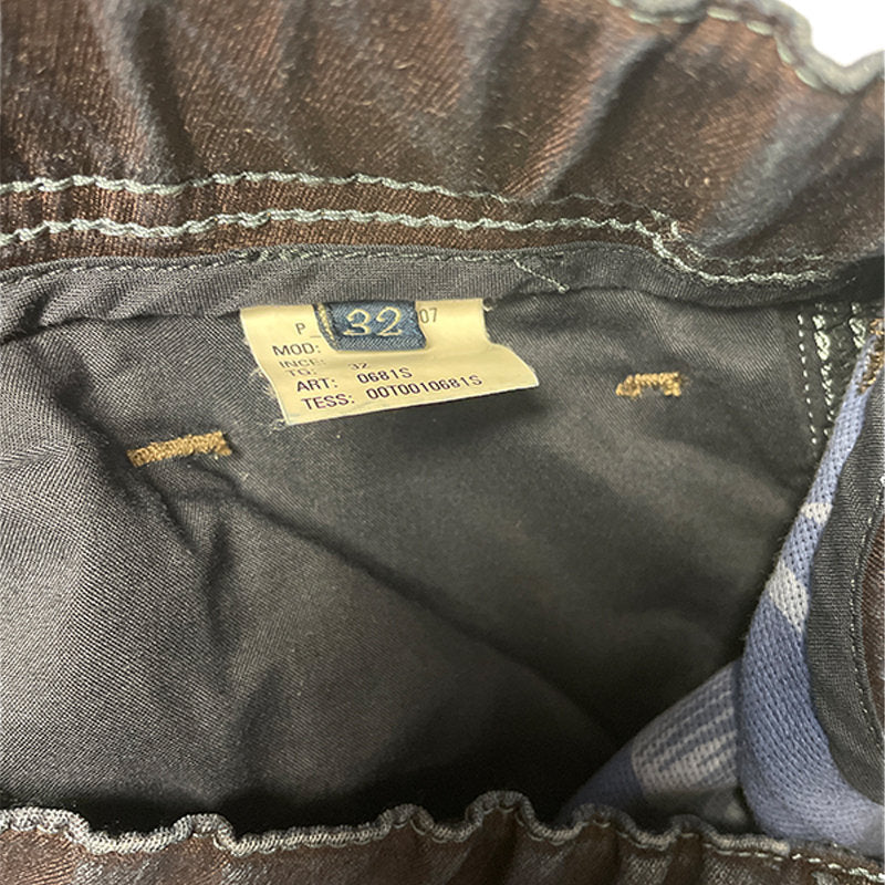 DIESEL NARROT NE 0681S Mens Denim Sweat Jogg Jeans Stretch Regular Fit Carrot