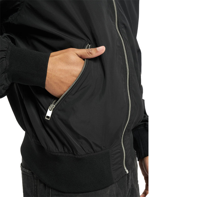 DIESEL J TOWN Mens Bomber Jacket Reversible Casual Ribbed Cuffs Regular Fit