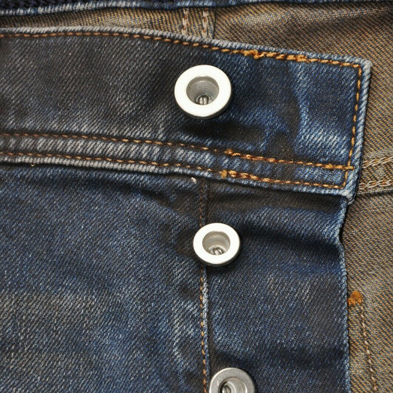 DIESEL TEPPHAR 084XU Mens Casual Denim Jeans Lyocell Stretch Slim Fit Pants