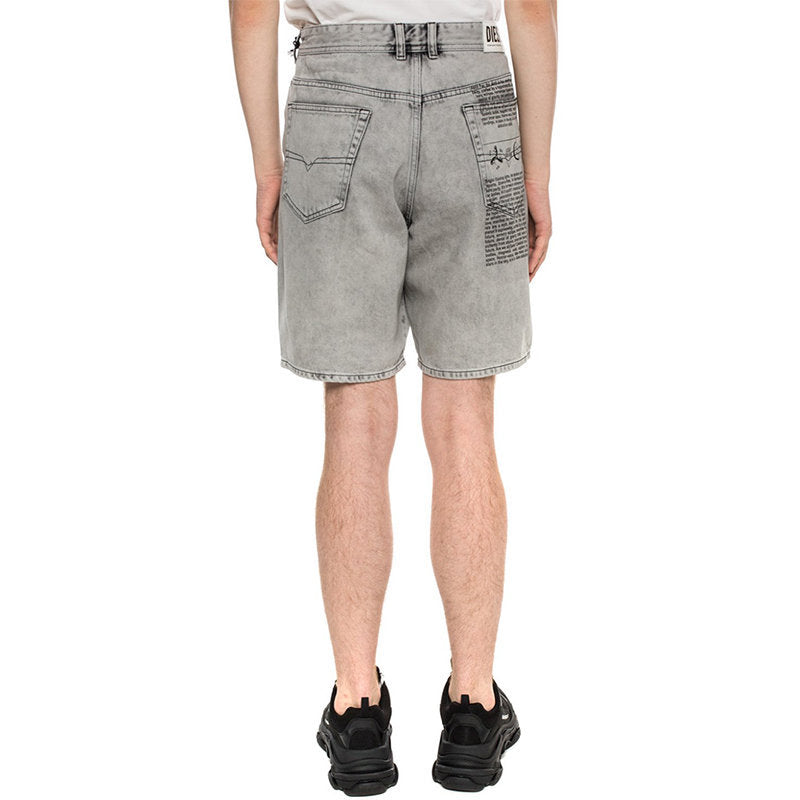 DIESEL D WILLOH 0NAWA Mens Denim Jeans Shorts Summer Casual Beach Faded Shorts