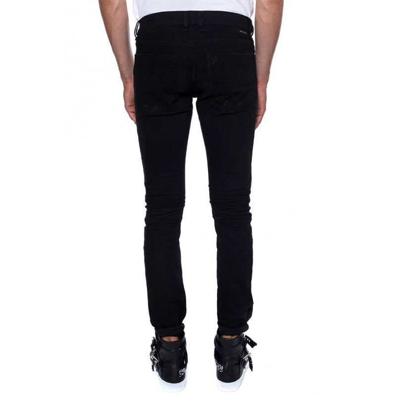 DIESEL TEPPHAR 069AC Mens Denim Jeans Casual Slim Fit Tapered Distressed Pants