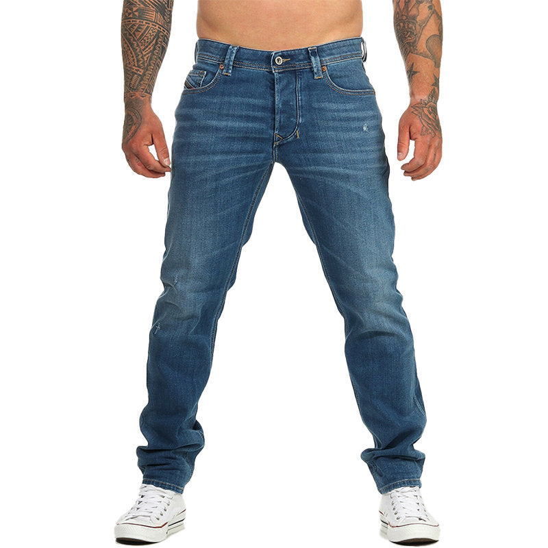 DIESEL LARKEE BEEX 084QQ Mens Denim Jeans Casual Stretch Regular Tapered Pants