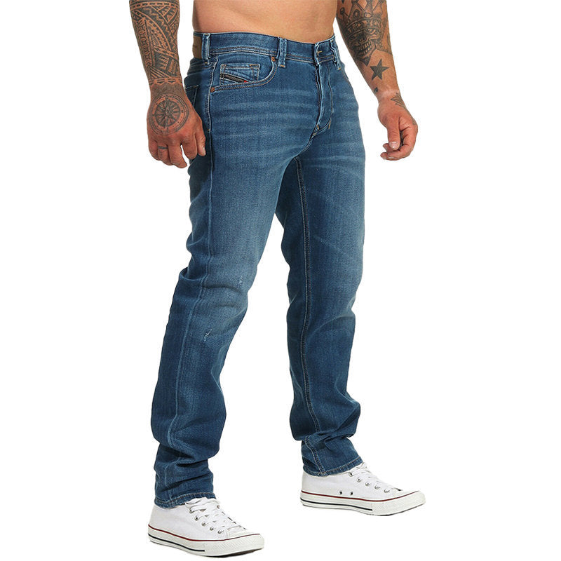 DIESEL LARKEE BEEX 084QQ Mens Denim Jeans Casual Stretch Regular Tapered Pants