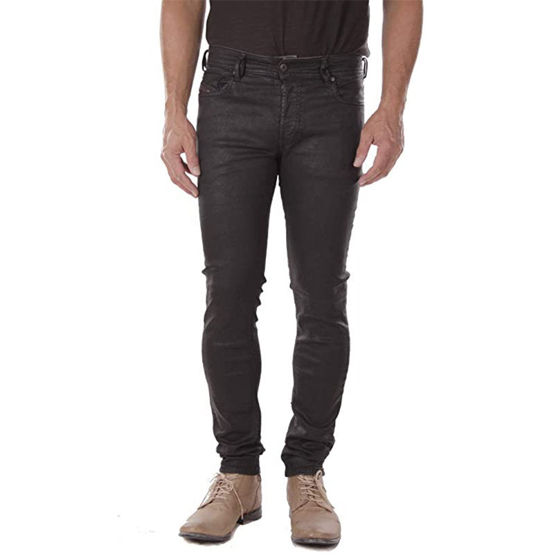 Jean DIESEL TROXER R0W50 Stretch - Taille W31/W32 L32, Coupe Slim-skinny, Noir, Neuf Avec étiquettes