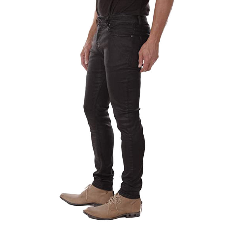 Veste de moto en cuir PU homme vintage - Auto Veste de moto en cuir PU homme vintage - Auto