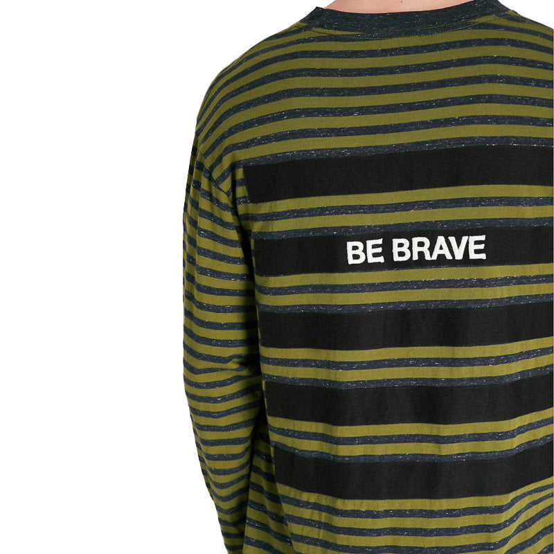 DIESEL T HALO Mens T Shirt Crew Neck Casual Cotton Long Sleeve Summer Tees