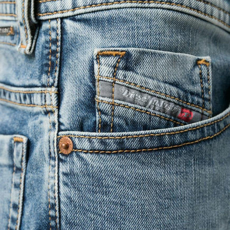 DIESEL THOMMER 084UX Mens Denim Jeans Stretch Slim Skinny Fit Casual Pants