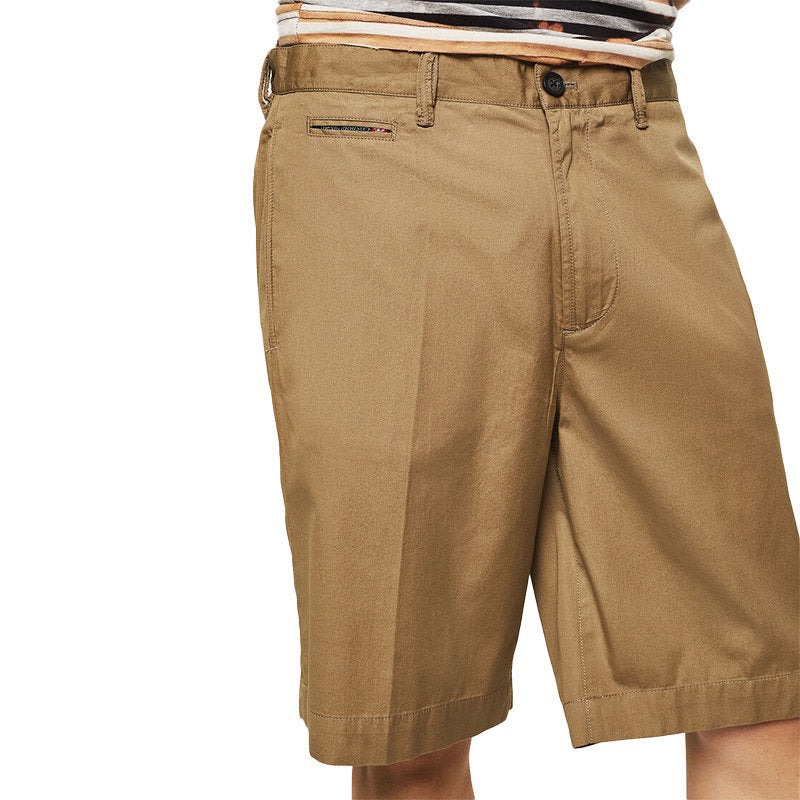 DIESEL P WHOLSHO 0GAUY Mens Chino Shorts Regular Fit Summer Casual Half Pants