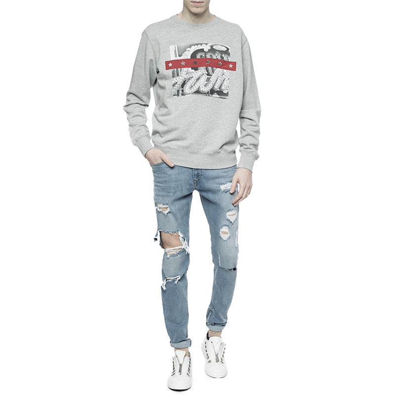 DIESEL DEEPZIP 084NU Mens Jeans Denim Stretch Slim Carrot Fit Casual Pant