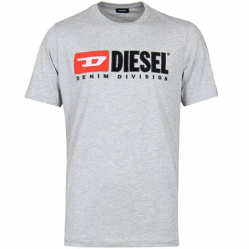 DIESEL T JUST DIVISION Mens T Shirt Short Sleeve Crew Neck Casual Cotton Tee