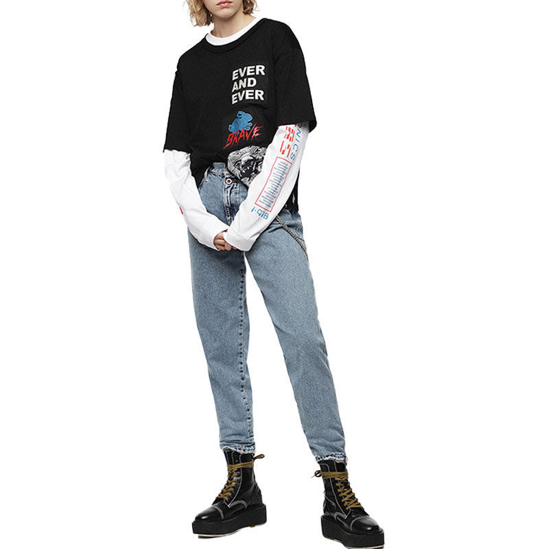 DIESEL ALYS 084WL Womens Jeans Denim Regular Straight Regular Waist Fit Pants