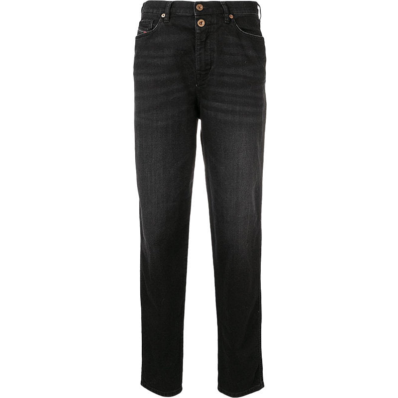 DIESEL ALYS 069BG Womens Jeans Denim Regular Straight Regular Waist Fit Pants
