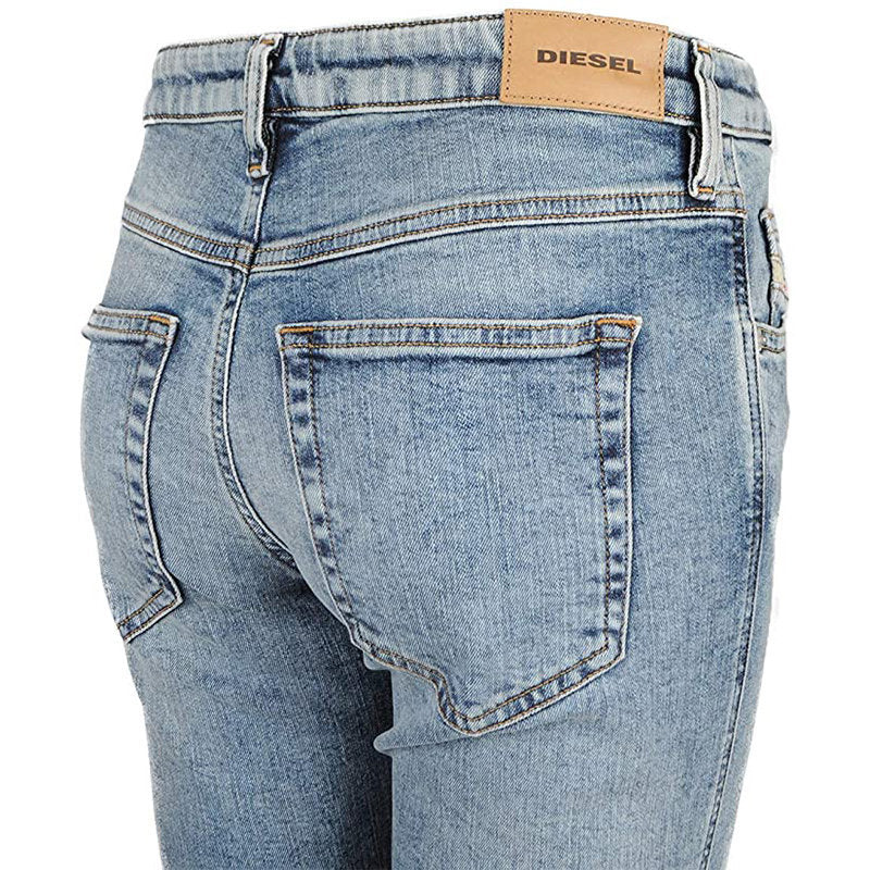 DIESEL BABHILA 069BN Womens Jeans Denim Slim Skinny Regular Waist Fit Pants