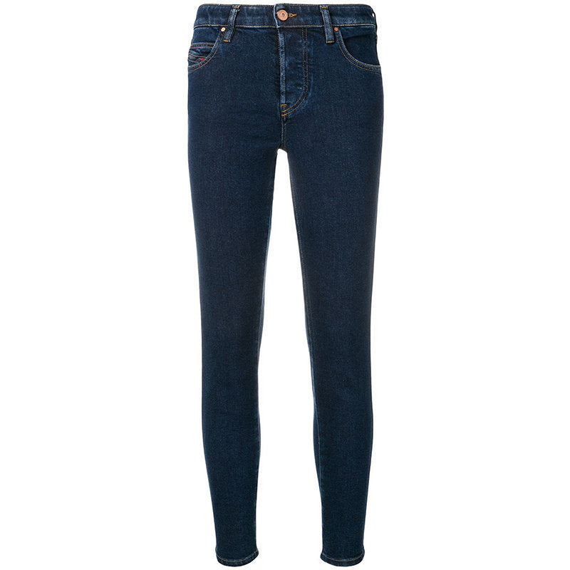 DIESEL BABHILA 084YD Womens Jeans Denim Slim Skinny Regular Waist Fit Pants
