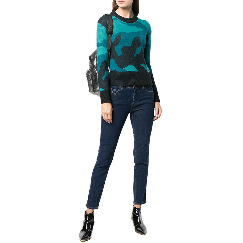 DIESEL BABHILA 084YD Womens Jeans Denim Slim Skinny Regular Waist Fit Pants