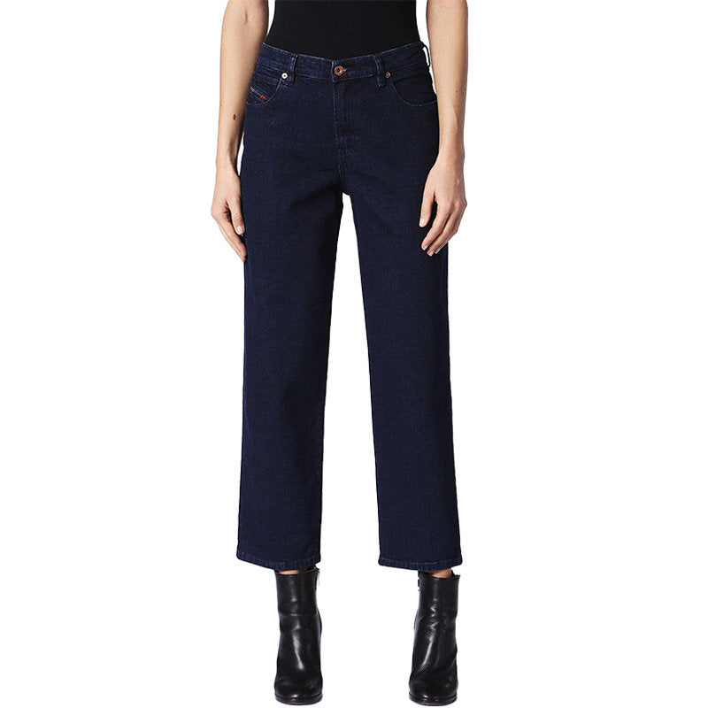 DIESEL NICLAH 084CG Womens Jeans Denim Regular Straight High Waist Fit Pants