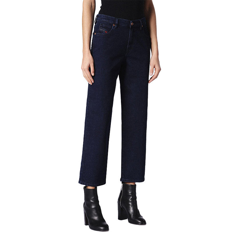 DIESEL NICLAH 084CG Womens Jeans Denim Regular Straight High Waist Fit Pants