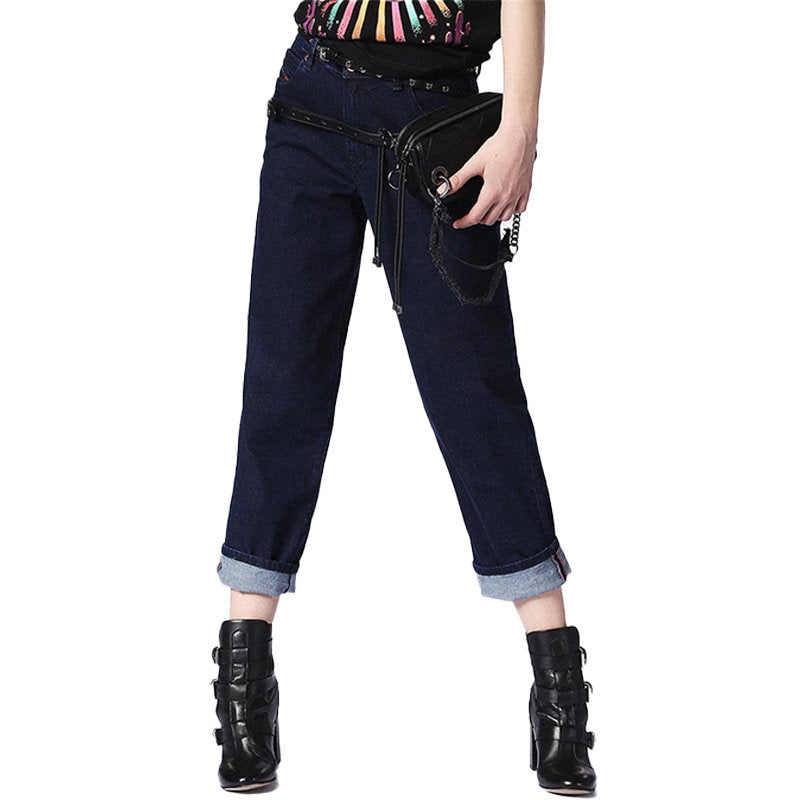 DIESEL NICLAH 084CG Womens Jeans Denim Regular Straight High Waist Fit Pants