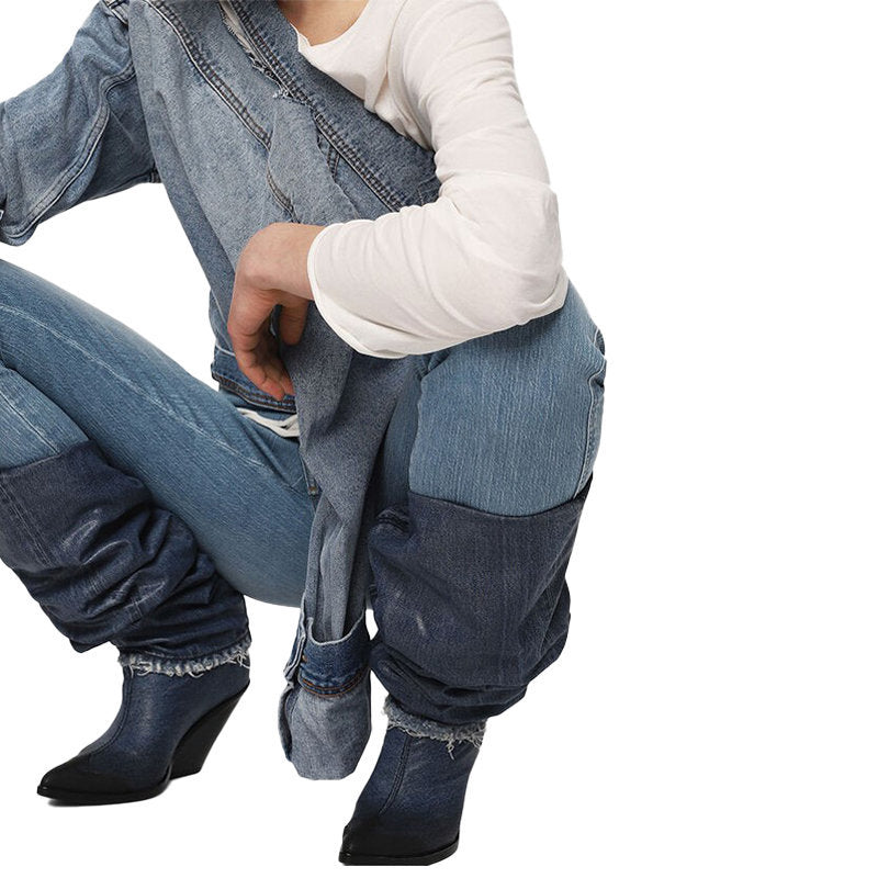 DIESEL BABHILA HIGH 081AF Womens Skinny Jeans Slim Fit High Waisted Denim Pants