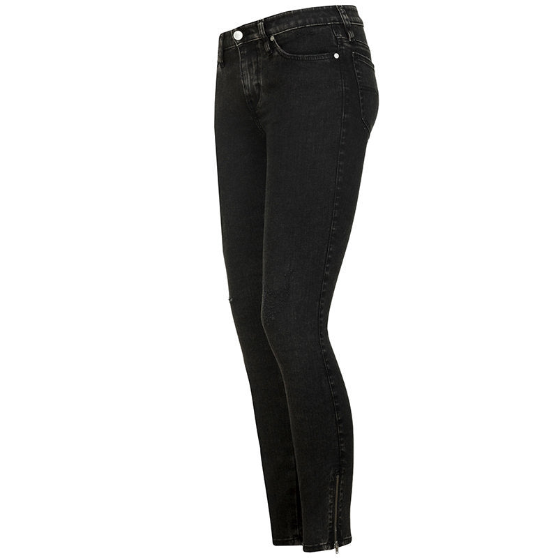 DIESEL SKINZEE ZIP 0687G Womens Jeans Super Slim Skinny Regular Waist Fit Pants