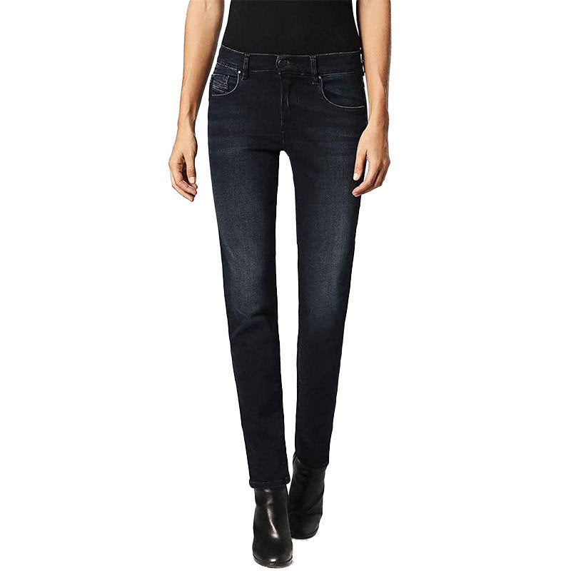 DIESEL SANDY 0686B Womens Jeans Regular Slim Straight Regular Waist Fit Trouser