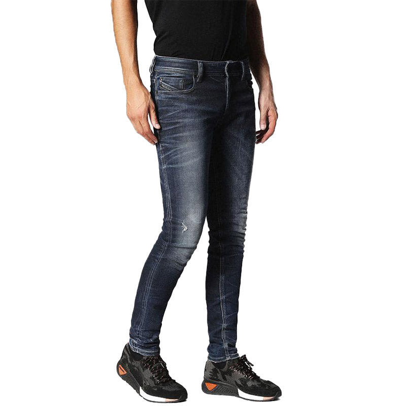 DIESEL SLEENKAR 084JM Mens Denim Jeans Casual Stretch Slim Skinny Fit Trousers
