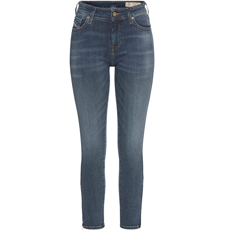 DIESEL SLANDY 069BJ Womens Jeans Super Skinny Regular Waist Fit Casual Trousers