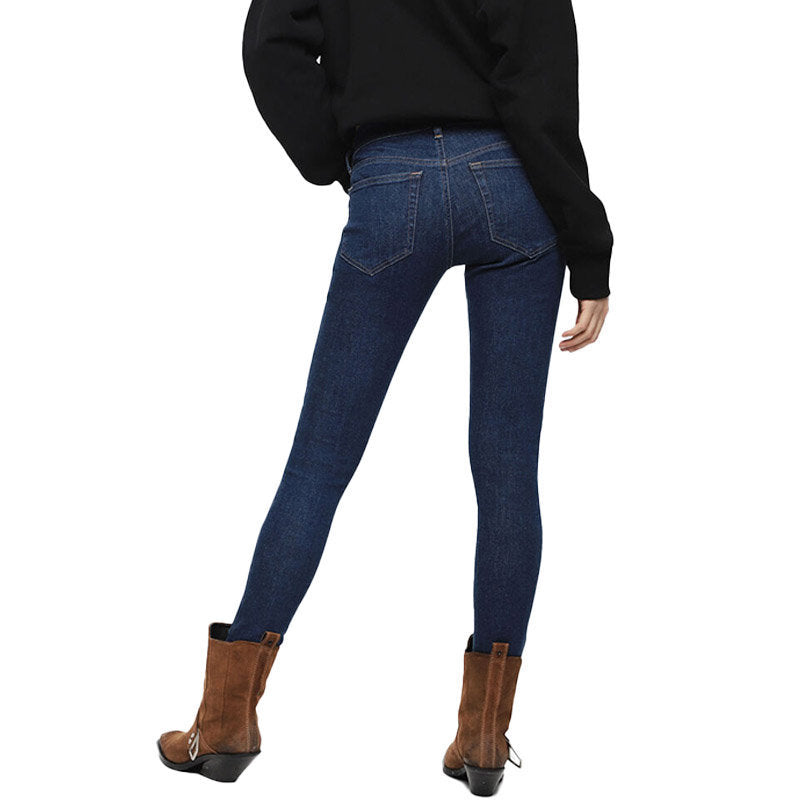 DIESEL SLANDY LOW 082AA Womens Jeans Super Slim Skinny Low Waist Fit Pants