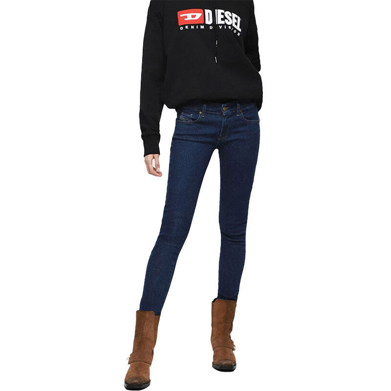 DIESEL SLANDY LOW 082AA Womens Jeans Super Slim Skinny Low Waist Fit Pants