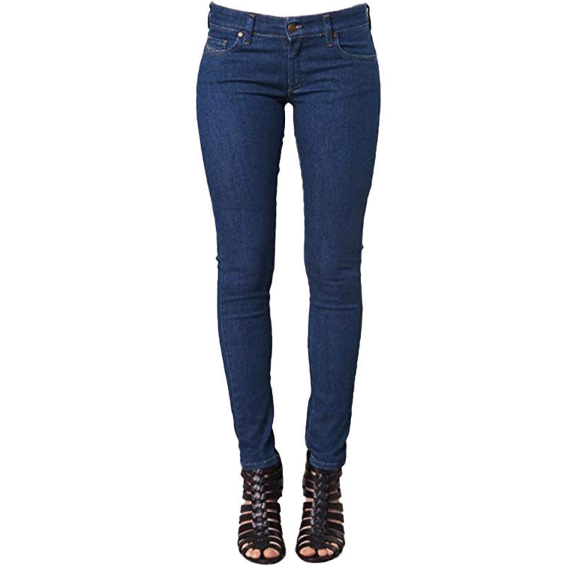 DIESEL SLANDY LOW 082AA Womens Jeans Super Slim Skinny Low Waist Fit Pants