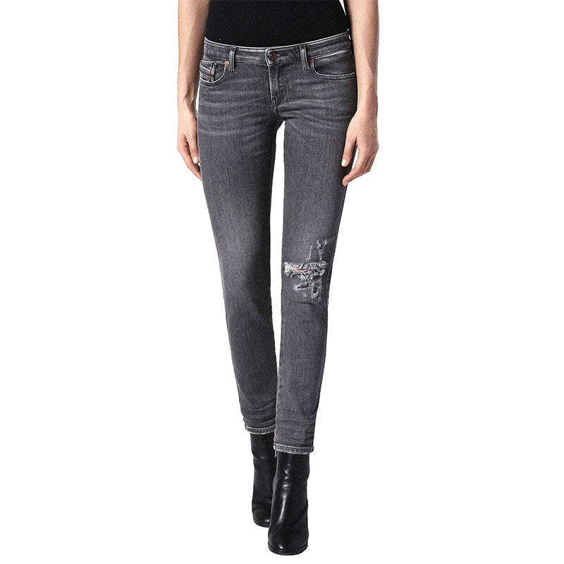DIESEL GRACEY 084GT Womens Jeans Stretch Super Slim Skinny Low Waist Fit Pants