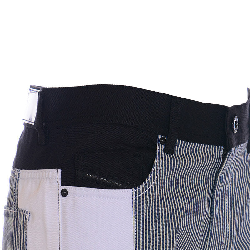 DIESEL BLACK GOLD BG8QC Womens Jeans Regular Fit Casual Denim Trousers Italy