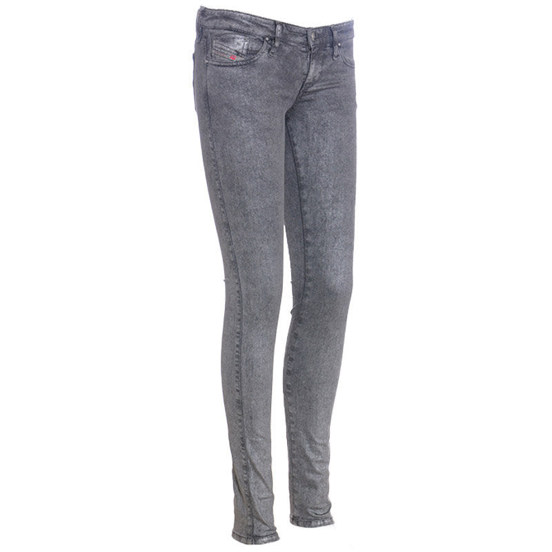 DIESEL SKINZEE LOW 0669J Womens Jeans Super Slim Skinny Low Waist Fit Pants