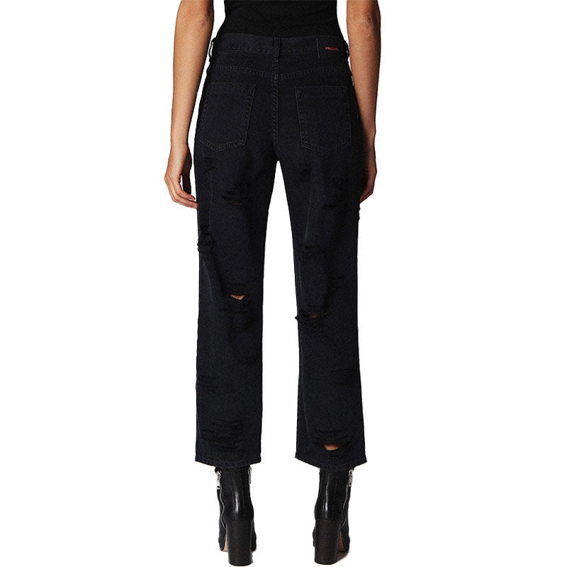 DIESEL NICLAH 084NZ Womens Jeans Denim Regular Straight High Waist Fit Pants