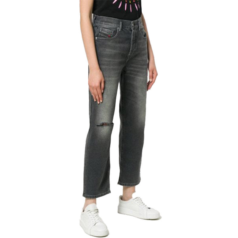 DIESEL ARYEL 084VK Womens Jeans Denim Regular Boyfriend Regular Waist Fit Pants