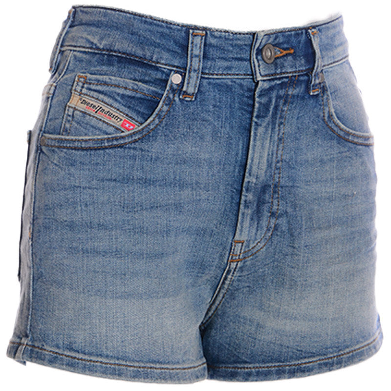 DIESEL D EISELLE RB021 Womens Jeans Short Denim Regular Fit Summer Casual Shorts
