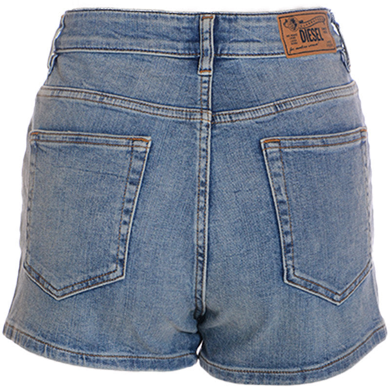 DIESEL D EISELLE RB021 Womens Jeans Short Denim Regular Fit Summer Casual Shorts