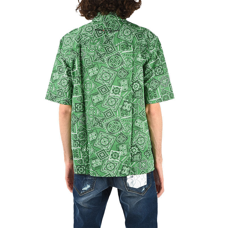 DIESEL S FRY Mens Shirt Regular Fit Casual Cotton Short Sleeve Work Smart Office