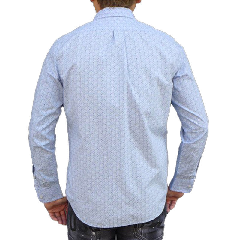 DIESEL S DUNES Mens Shirt Slim Contemporary Fit Casual Cotton Long Sleeve Office