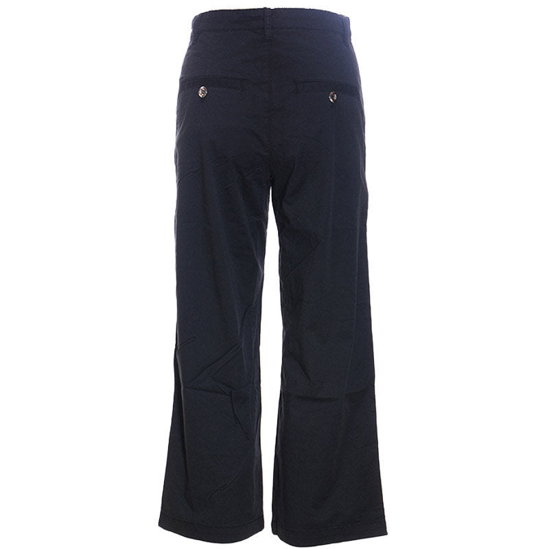 DIESEL R ELOISE Womens Pant Trouser Loose Fit Causal Pants Navy Chinos Office