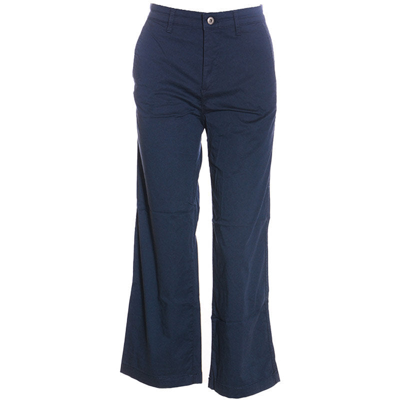 DIESEL R ELOISE Womens Pant Trouser Loose Fit Causal Pants Navy Chinos Office