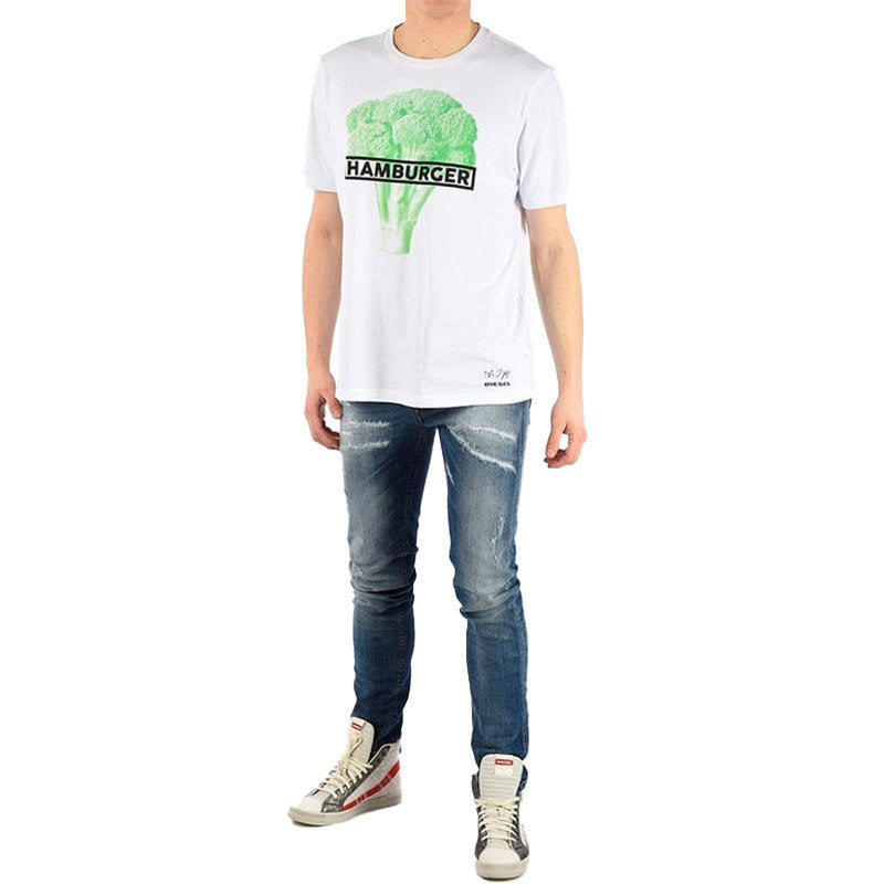 DIESEL T JUST SO Mens T Shirt Short Sleeve Crew Neck Casual Summer Cotton Tees