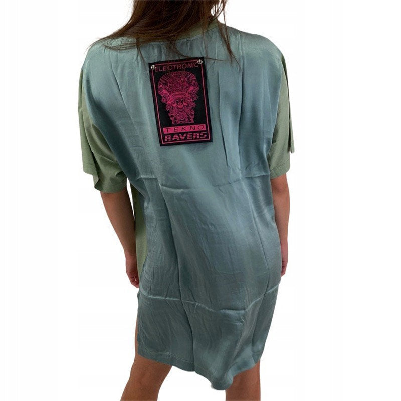 DIESEL T GRACE Womens Dress Round Neck Long Dress Regular Fit Casual Tops