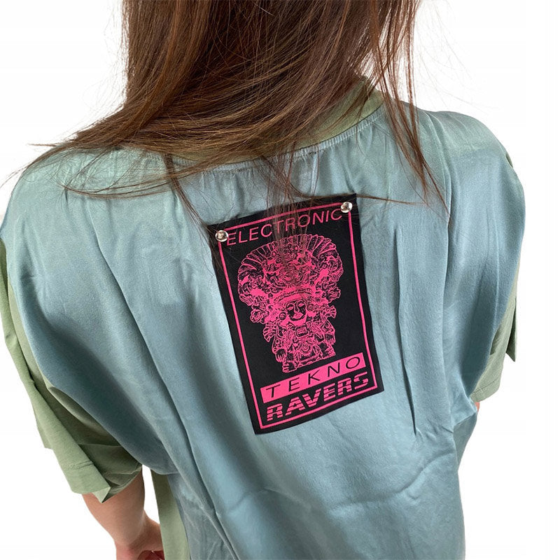 DIESEL T GRACE Womens Dress Round Neck Long Dress Regular Fit Casual Tops